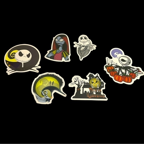 Bundle of nightmare before Christmas stickers - Picture 1 of 13